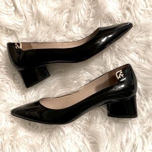 Tory Burch patent leather low heels - stunning!
